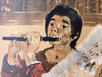 Lucien FONTANAROSA - ’Le joueur de flûte traversière
