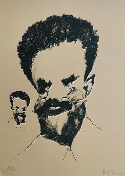 Pol BURY - Softening, 1976 - Original lithograph signed in pencil 2