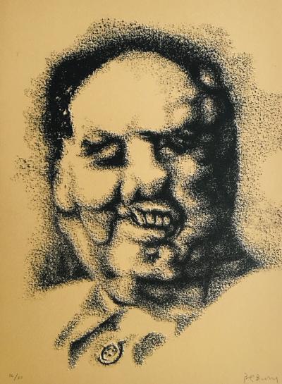 Pol BURY - Mao, 1976 - Original lithograph signed in pencil 2