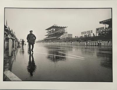 Jacques Violet -Steve MacQueen le Mans 1970 - Tirage argentique 2