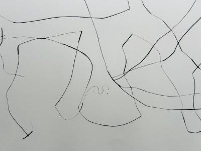 Joan MIRO - Flux de l'aimant, 1964 - Pointe-sèche originale signée au crayon 2