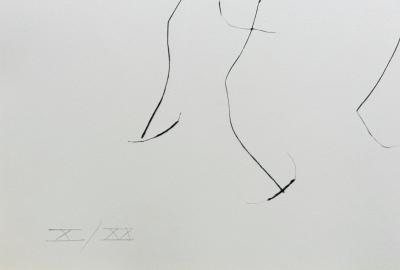 Joan MIRO - Flux de l'aimant, 1964 - Pointe-sèche originale signée au crayon 2