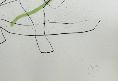 Joan MIRO - Flux de l’aimant, 1964 - Pointe-sèche et aquatinte originale signée au crayon 2