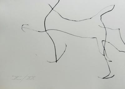 Joan MIRO - Flow of the Magnet, 1964 - Original drypoint signed in pencil 2