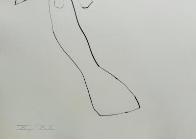 Joan MIRO - Flux de l’aimant, 1964 - Pointe-sèche originale signée au crayon 2
