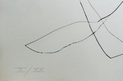 Joan MIRO - Flux de l’aimant, 1964 - Pointe-sèche et aquatinte originale signée au crayon 2