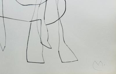 Joan MIRO - Flux de l’aimant, 1964 - Pointe-sèche et aquatinte originale signée au crayon 2