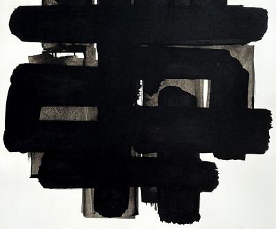 Pierre SOULAGES - Lithographie n°3, 1958 - Lithographie originale Mourlot 2