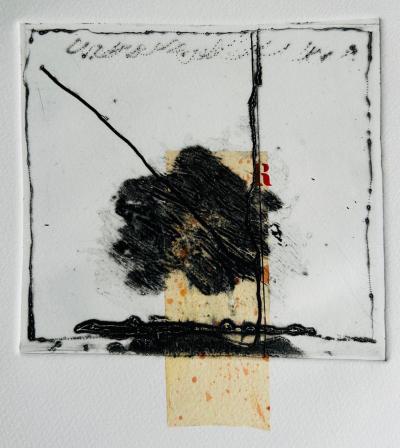 James COIGNARD - Travel diary, 1982 - Original Carborundum engraving signed in pencil 2