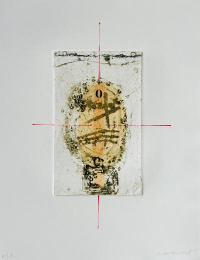 James COIGNARD - Carnet de voyage, 1982 - Gravure originale au Carborandum signée au crayon 2
