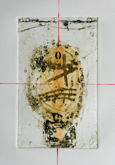James COIGNARD - Carnet de voyage, 1982 - Gravure originale au Carborandum signée au crayon 2