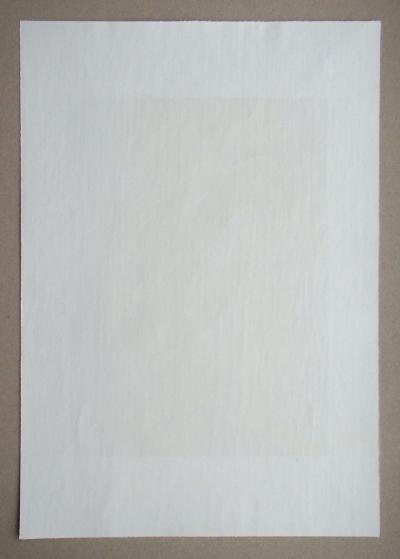 Franz EGGENSCHWILER - Vogelfrau, 1992 - Gravure sur bois originale signée à la main 2
