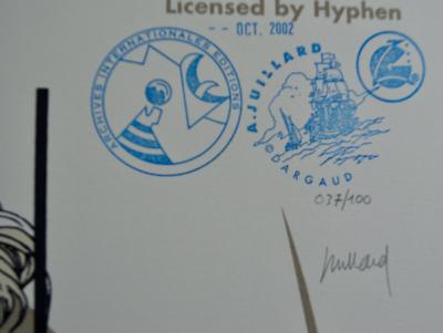 Julliard André - Plume aux vents: 2001/2002. N°2 - Sérigraphie - signée et numerotée 2