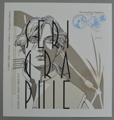 Julliard André - Plume aux vents: 2001/2002. N°2 - Sérigraphie - signée et numerotée 2
