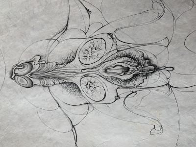 Hans BELLMER - Les Talons ou les Amoureux défunts, 1971 - Gravure signée au crayon sur papier Japon 2