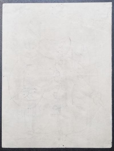 Fernand Léger - Nature morte au chapeau et à la chemise, vers 1932 - Dessin 2