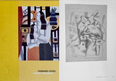 Fernand Léger - Nature morte au chapeau et à la chemise, vers 1932 - Dessin 2