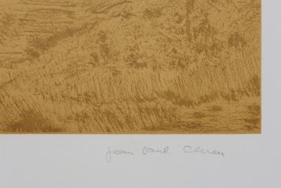 Jean-Paul CLEREN - Femme masquée-  Lithographie signée et numérotée 2