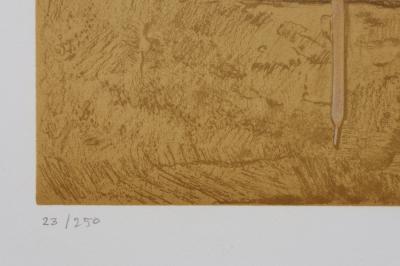 Jean-Paul CLEREN - Femme masquée-  Lithographie signée et numérotée 2