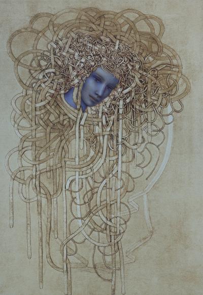 Jean-Paul CLEREN - Chevelure d’Or, Lithographie signée au crayon et numérotée 2
