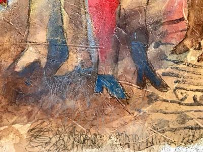 Yoel Benharrouche - 2005 - Ballade pour la joie de vivre - Huile sur toile - Signée 2