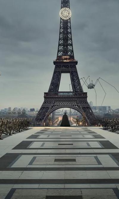 Cedric Delsaux - Paris 2020 the black wave - Tirage photographique 2