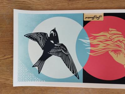Shepard FAIREY (Obey) - Sub-Standard 2023 - Sérigraphie signée, numerotée au crayon 2