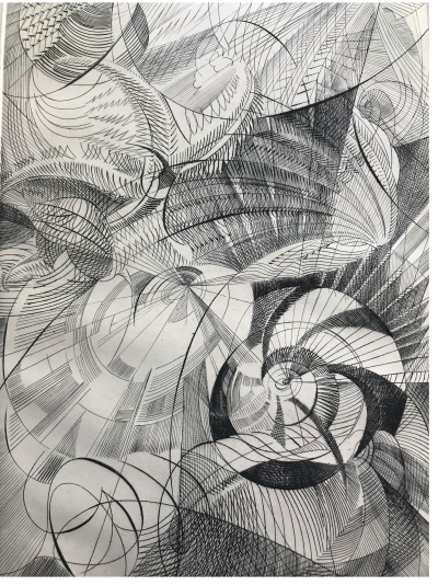 Germaine de COSTER - Cosuillages, vers 1960 - Gravure au burin signé à la main 2