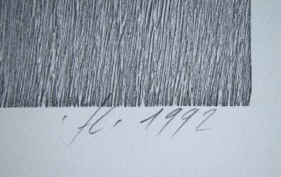 Franz EGGENSCHWILER - Lichtung II., 1992 - Gravure sur bois 2