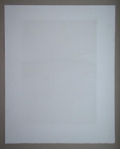 Franz EGGENSCHWILER - Lichtung II., 1992 - Gravure sur bois 2