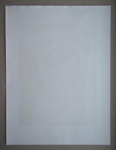 Franz EGGENSCHWILER - Morgentau, 1993 - Original woodcut 2