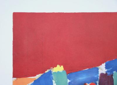 Nicolas DE STAËL (after) - Agrigente, 1960 - Offset lithography signed 2