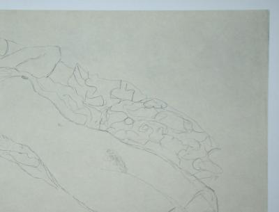 Gustav KLIMT (after), Erotic drawing, 1979 - Offset lithography 2