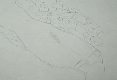 Gustav KLIMT (after), Erotic drawing, 1979 - Offset lithography 2