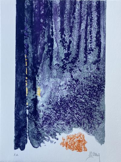 Jean-Pierre STHOLL - Forêts fantômes, 2013 - 4 lithographies 2