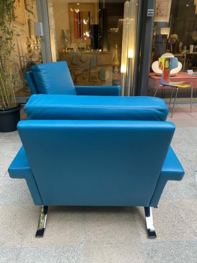 paire de fauteuils Lounge 875 Ico Parisi pour Cassina 2