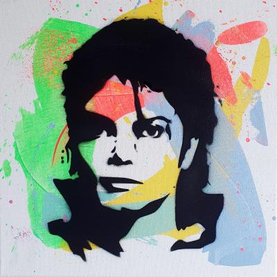 PyB - Michael Jackson  2025 - Peinture pop 2