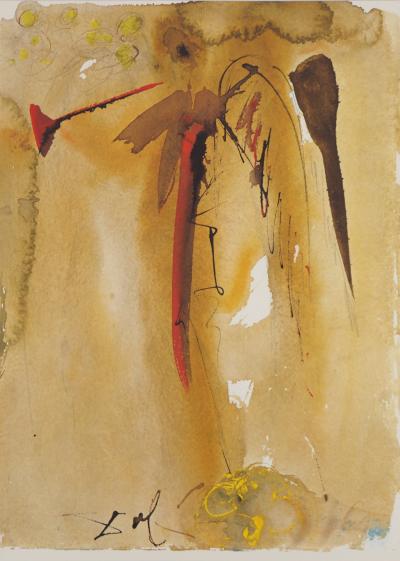 Salvador DALI : Saint-Michel - Lithographie signée 2