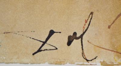 Salvador DALI : Saint-Michel - Lithographie signée 2