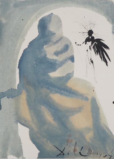 Salvador DALI : L'Annonciation - Lithographie signée 2