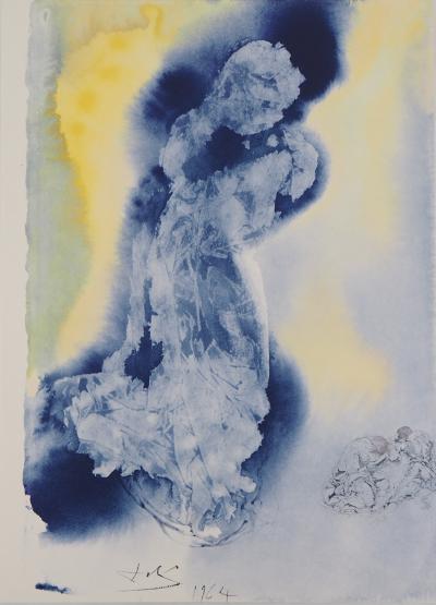 Salvador DALI : L’élévation - Lithographie signée 2