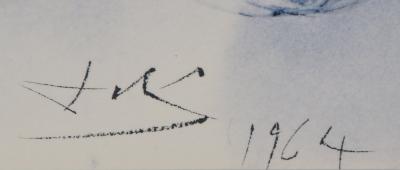 Salvador DALI : L’élévation - Lithographie signée 2