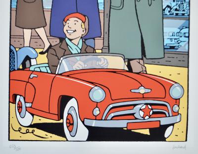 André Juillard - La machination Voronov n°1, Blake et Mortimer -  2 Sérigraphies 2