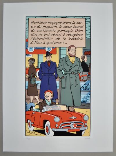 André Juillard - La machination Voronov n°1, Blake et Mortimer -  2 Sérigraphies 2