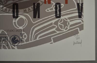 André Juillard - La machination Voronov n°1, Blake et Mortimer -  2 Sérigraphies 2