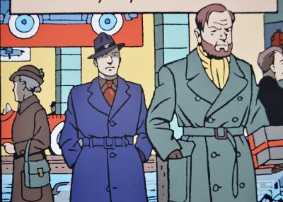 André Juillard - La machination Voronov n°1, Blake et Mortimer -  2 Sérigraphies 2