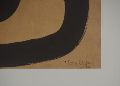 Pierre SOULAGES : Peinture 1947, Héliogravure signée 2
