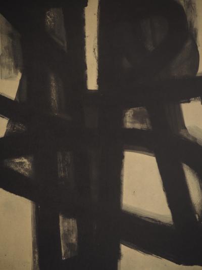 Pierre SOULAGES : Peinture II 1947, Héliogravure signée 2