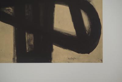 Pierre SOULAGES : Peinture II 1947, Héliogravure signée 2