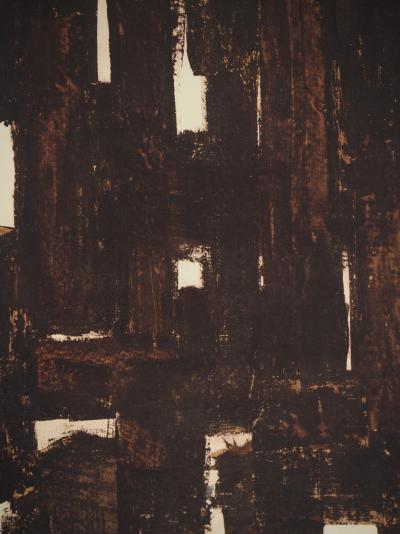 Pierre SOULAGES: Painting III 1948, Signed heliogravure 2